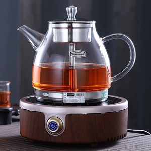 兴梵电磁炉全自动蒸汽煮茶器家用喷淋式玻璃壶普洱白茶蒸茶壶专用