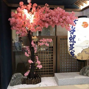 仿真樱花假树日式系桃花商场许愿树新年元旦春节室内装饰造景落地