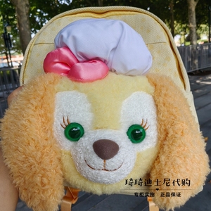 上海迪士尼国内代购 可琦安双肩包卡通可爱饼饼双肩包书包背包