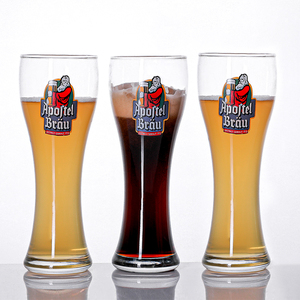 德国修士啤酒杯爱士堡精酿啤酒杯小麦杯瓦伦丁无铅大容量无铅玻璃