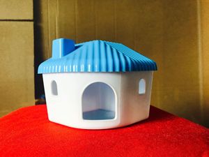 仓鼠房子玩具用品小窝小屋金丝熊窝保暖屋卧室小塑料木窝睡窝笼子