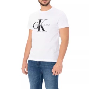 Calvin Klein 凯文克莱 CK 短袖T恤男士夏款休闲圆领上衣打底衫