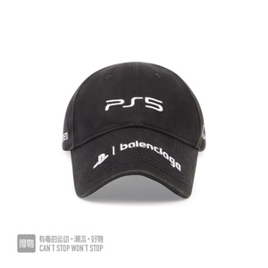 Balenciaga/巴黎世家帽子22新款PS5联名棒球帽鸭舌帽男女同款
