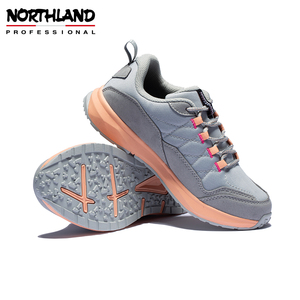 诺诗兰登山徒步鞋户外女式动彩减震弹力低帮鞋NLSAT2503S