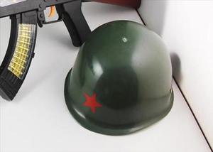经典军绿色头盔大人儿童防爆安全帽解放小军人帽子机械师头盔