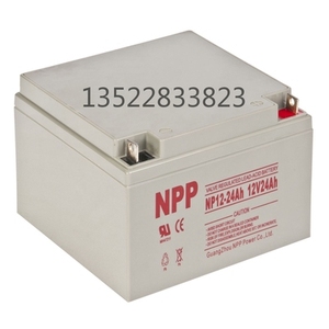 NPP 耐普蓄电池NP12伏-24安时/12V24AH小型UPS电源/太阳能路灯