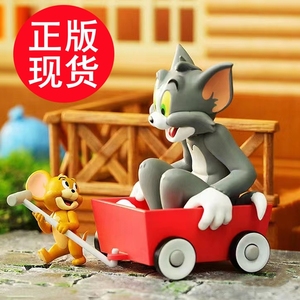 正版猫和老鼠好朋友的一天盲盒52toys汤姆猫杰瑞玩偶摆件公仔礼物
