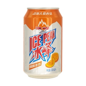 冰峰橙味汽水西安特产西安冰峰汽水24罐