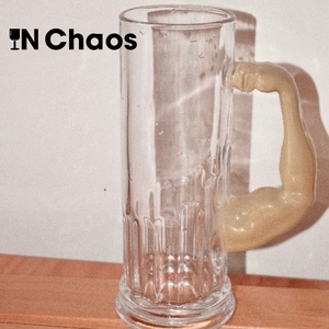 IN Chaos大容量玻璃杯大力士啤酒杯猛男肌肉杯扎啤杯水果茶杯创意
