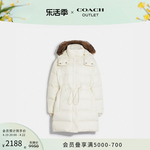 COACH/蔻驰奥莱女士中号羽绒夹克羽绒服冬季外套