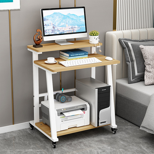 小户型电脑桌台式家用单人60cm简约桌迷你多功能卧室写字桌可移动
