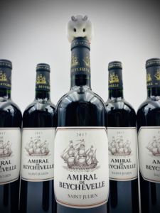 法国波尔多1855列级龙船庄园副牌龙船将军2017年份进口干红葡萄酒