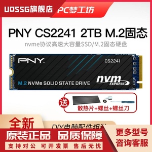 必恩威/PNY CS2241 2TB M.2 SSD 固态硬盘 nvme PCIE4.0 PS5扩容