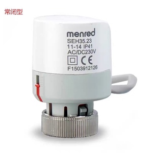 德国menred曼瑞德电热执行器电磁阀地暖分集水器电动阀温控器