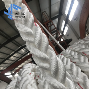 尼龙绳高强度耐磨丙纶8股船用缆绳直径406080100mm辫子绳织绳绳索