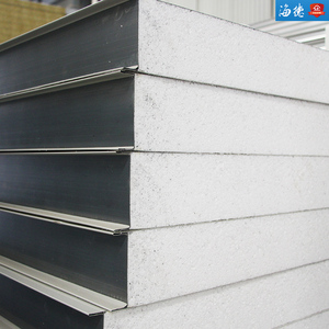 聚氨酯板材彩钢板净化冷库板保温隔热复合夹心板75/100mm厚泡沫板