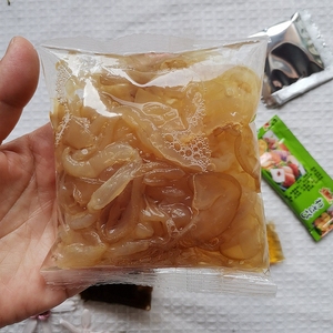 （哥俩好海蜇霸169g*5袋）KTV用 自拌芥末味海哲丝即食海蛰皮