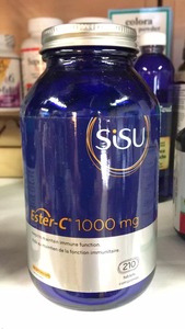 加拿大Sisu 酯化维生素C+懈黄素 1000毫克 210粒