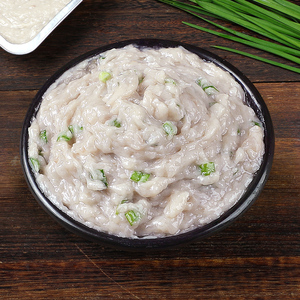 鲅鱼馅新鲜饺子馅海鲜水饺馅3斤山东纯鲅鱼肉鱼丸鱼滑 马鲛鱼肉馅