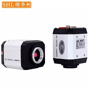 SHL/顺华利 高清VGA/USB 200万像素显微镜相机CCD工业相机三目摄像头检测维修专用电子目镜放大镜
