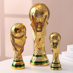 大力神杯2022世界杯模型摆件装饰品足球奖杯冠军杯球迷周边纪念品