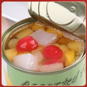 【五色水果】什锦罐头425g/罐 新鲜杂果砀山烘培午后水果丁罐头