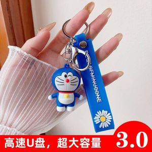 官方正品USB3.0高速U盘手机电脑通用128G大容量卡通可爱优盘女学生款个性创意挂饰公仔正版新