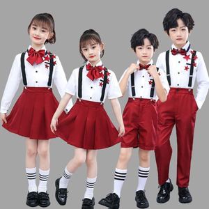 中国梦儿童合唱演出服中小学生六一舞蹈服红领巾歌唱祖国朗诵表演