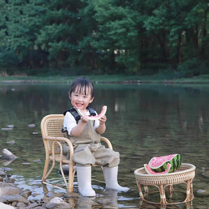 sekoya透气儿童玩水连体下水裤赶海幼儿园防水宝宝玩沙小孩涉水裤