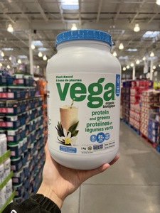 保税仓现货菜鸟加拿大直邮 Vega有机蔬菜蛋白粉 1kg/瓶