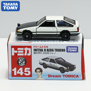 日本TOMY多美卡仿真丰田AE86车模型合金车头文字D同款赛车486466
