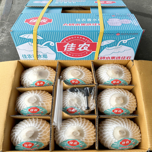 现货泰国佳农椰青9个原箱送开椰器吸管当季水果新鲜大果椰子包邮
