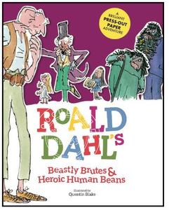 现货 罗德达尔的野兽和英雄豆 趣味动手绘本 英文原版 ROALD DAHL'S BEASTLY BRUTES 查理与巧克力工厂 圆梦巨人 经典人物