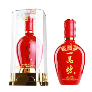 泸州老窖一品坊（和之礼）中国红浓香型白酒52度500ml6瓶整箱礼袋
