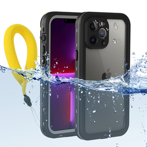 适用于iPhone 13 Pro Max手机防水壳苹果12全包密封防摔14Plus海边游泳漂流套XS水下高清摄影拍照SE3保护防尘