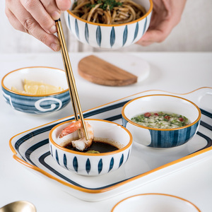创意陶瓷小菜碟日式小碟子调味碟家用调料碟个性蘸料醋碟可爱餐具