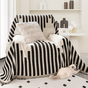 芝华士沙发套罩高级防猫抓单人头等舱防滑沙发毯摇摇椅简约盖布巾