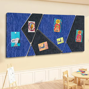 幼儿园墙面装饰布置儿童绘本馆美术培训机构环创主题墙毛毡板墙贴