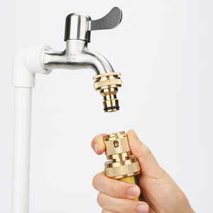水龙头万能接头六分通水快速转换水管软管接口对接器洗衣机配件喉