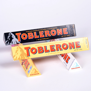特价临期瑞士三角进口小零食 TOBLERONE亿滋牛奶蜂蜜杏仁黑巧克力