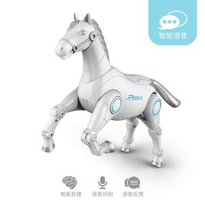 宝宝机器人模型智能遥控动物玩具马仿真电动马对话会跑会走儿童男