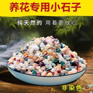 鱼缸底砂造景石头铺底沙石水族箱装饰套餐小摆件彩石五彩色砂石子