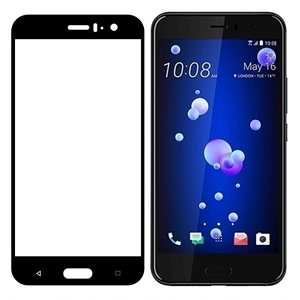 HTC U11手机钢化膜U-3W全屏覆盖高清防爆玻璃屏幕硬彩边保护贴膜