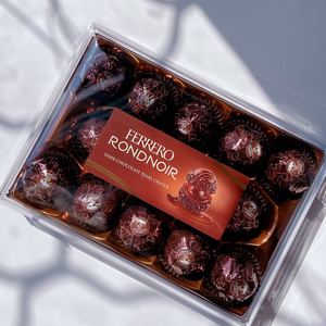 德国进口费列罗朗慕黑莎巧克力生日结婚喜糖巧克力球礼盒夹心黑巧