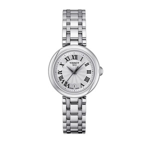 Tissot天梭嘉丽小美人系列瑞士女士腕表石英指针日历时尚复古手表