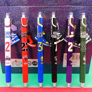 NBA篮球巨星周边挂件自动铅笔创意高颜值活动笔小学生儿童文具初中生专用名鞋一年级幼儿园奖品礼物新款流行