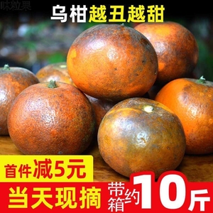 乌柑黑皮沃柑10斤当季新鲜水果柑橘子橙子广西武鸣大果丑柑橘5斤