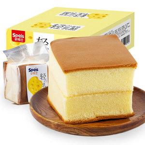 鲜焙士轻乳酪蛋糕烘烤原味面包整箱包装学生营养充饥夜宵奶酪糕点