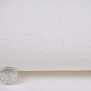现货日本PVC墙纸壁纸 浅色清新小花纹树叶图案 低调背景 丽彩3524
