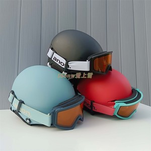 【打折】23/24雪季新款ANON DEFINE儿童款头盔雪镜一体单板头盔